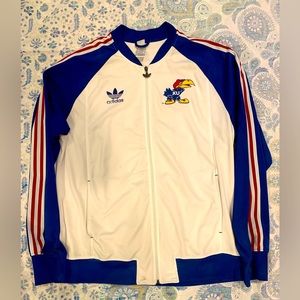 Adidas Kansas Jayhawks XXL track jacket